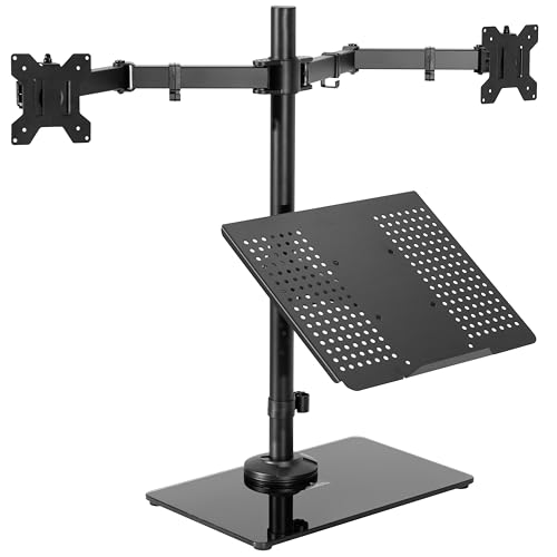 VIVO Dual Monitor and Laptop Desk Stand