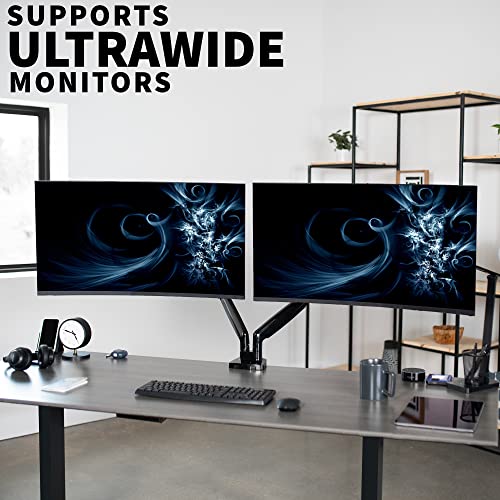 VIVO Premium Dual Monitor Arm for Ultrawide Displays