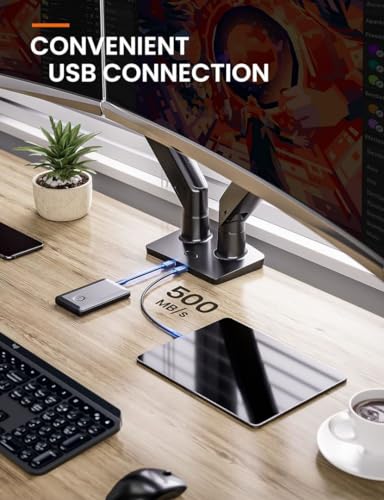 ErGear Dual Monitor Arm with USB Ports