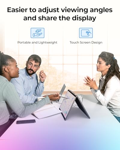 15.6" 2K Dual Screen Monitor for Laptops