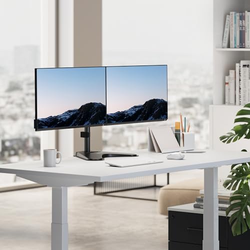 Adjustable Dual Monitor Stand for 2 Screens