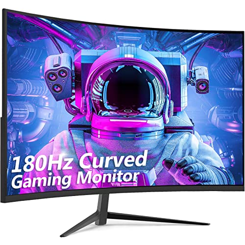 Z-Edge 24" Curved Gaming Monitor with 180Hz Refresh