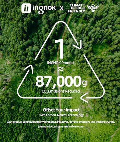 Ingnok 15.6" Dual Folding Monitor with Speakers