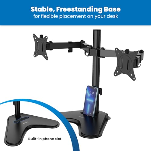 Adjustable Dual Monitor Stand for 2 Screens