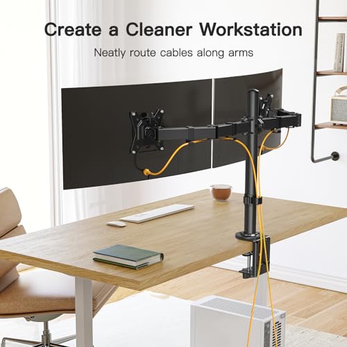 ErGear Dual Adjustable Monitor Mount for 2 Screens