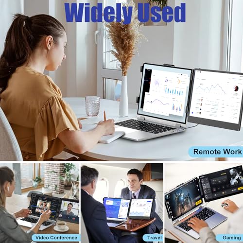 KEFEYA 14" FHD Dual Screen Laptop Monitor