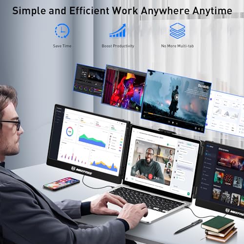 Maxfree S2 14'' Portable Laptop Screen Extender