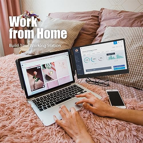 KEFEYA 14" FHD Dual Screen Laptop Monitor