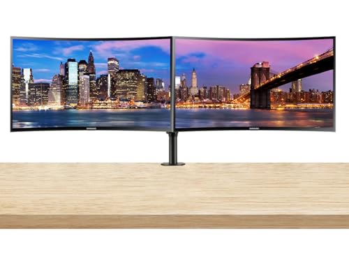 Samsung 27-Inch Curved FHD Monitor Bundle, Black