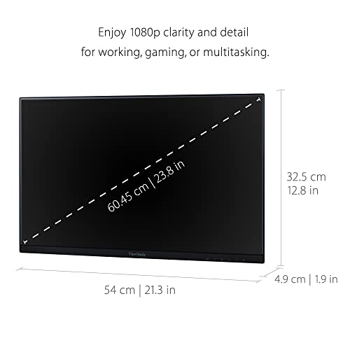 ViewSonic 24" Dual 1080p IPS Monitors Bundle