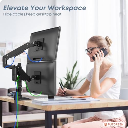 Premium Dual Monitor Arm for Ultrawide Screens