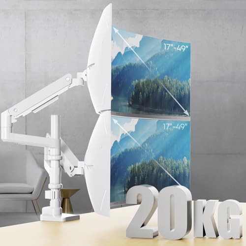 Premium Dual Monitor Arm for Ultrawide Screens