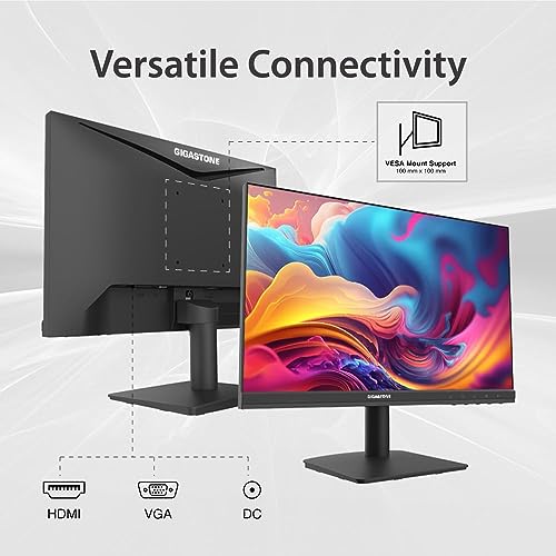 Gigastone Dual 21.45" FHD LED Monitors 75Hz