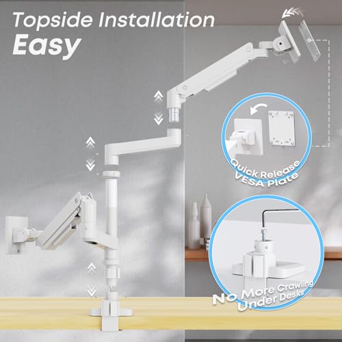 Premium Dual Monitor Arm for Ultrawide Screens