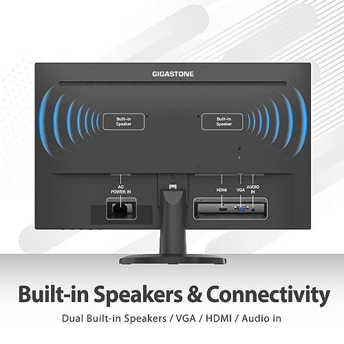 Gigastone 27" IPS LED Dual Monitor Bundle