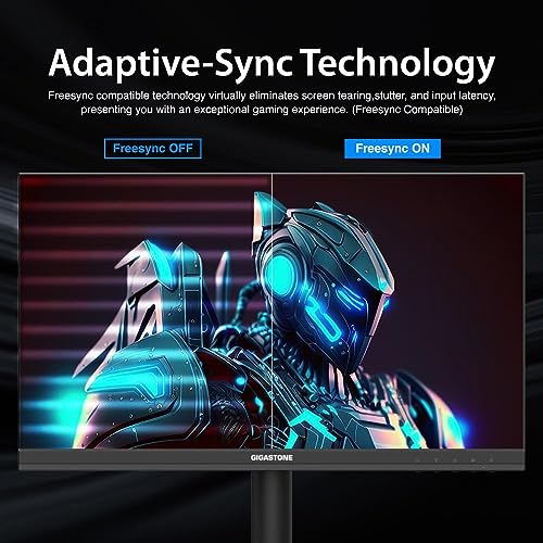 Gigastone Dual 21.45" FHD LED Monitors 75Hz