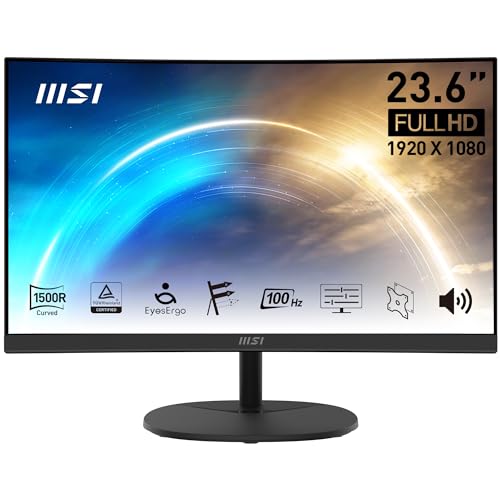 MSI PRO MP2412C 24" Curved FHD Monitor