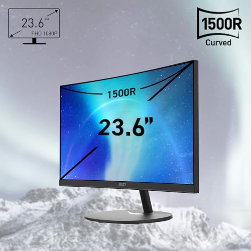 MSI PRO MP2412C 24" Curved FHD Monitor