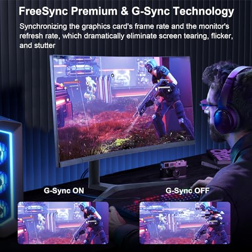 34" Curved WQHD Gaming Monitor with 165Hz Refresh Rate