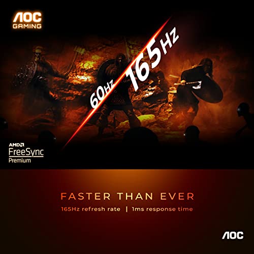 AOC C32G2 32" Curved Gaming Monitor 165Hz