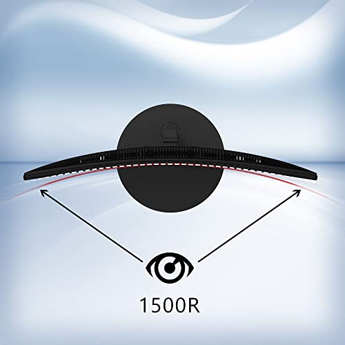 Sceptre 24" Curved Gaming Monitor, 1080p, Black