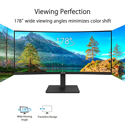 ASUS 34" Ultrawide Curved USB-C Monitor