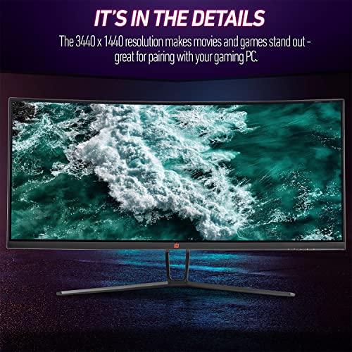 35” Ultrawide Curved Gaming Monitor, 120Hz