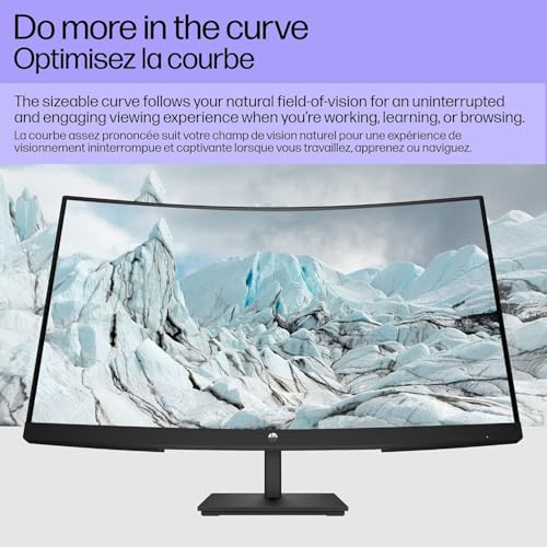 HP V27c G5 27" Curved LCD Monitor