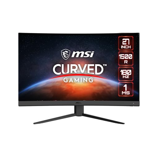 MSI 27" Curved Full HD Gaming Monitor 180Hz
