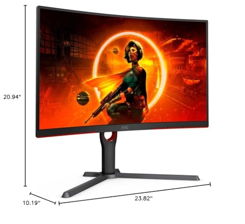 AOC CQ27G3Z 27" Curved QHD Gaming Monitor