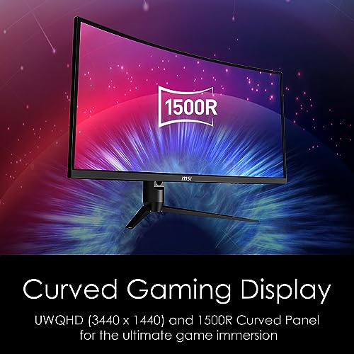 MSI Optix 34" Curved Gaming Monitor 144Hz