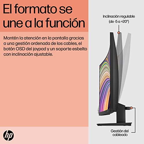 HP V27c G5 27-Inch FHD Curved Monitor