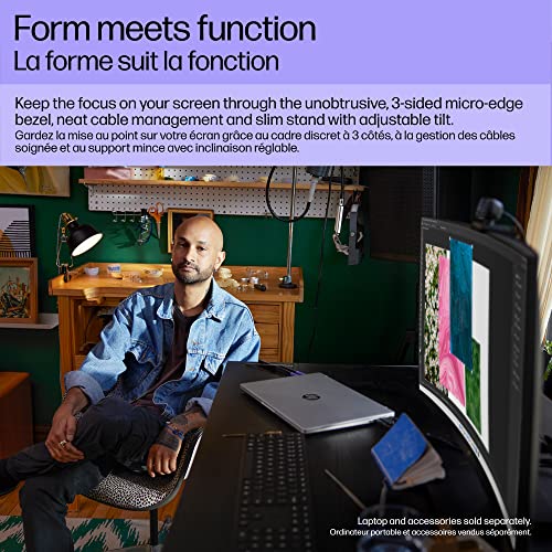 HP V27c G5 27" Curved LCD Monitor