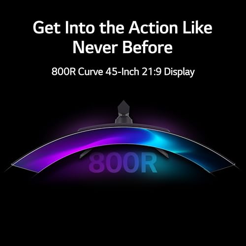 LG 45-Inch Curved OLED Gaming Monitor 240Hz