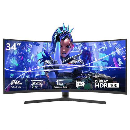 Sealan 34" Curved 4K Ultrawide Gaming Monitor
