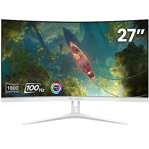 CRUA 27" Curved Full HD Gaming Monitor
