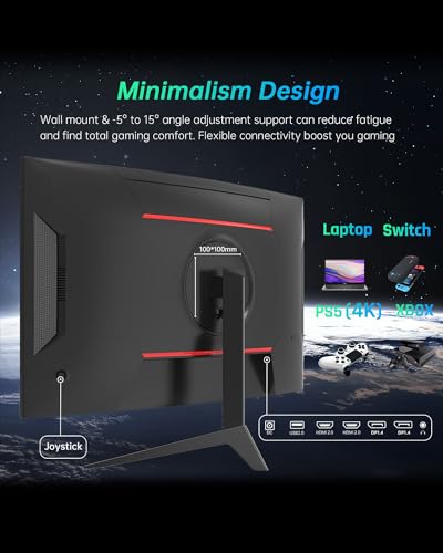 KTC 32" Curved 2K Gaming Monitor - 170Hz