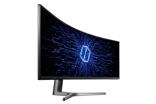 SAMSUNG 49” Odyssey Dual QHD Curved Gaming Monitor