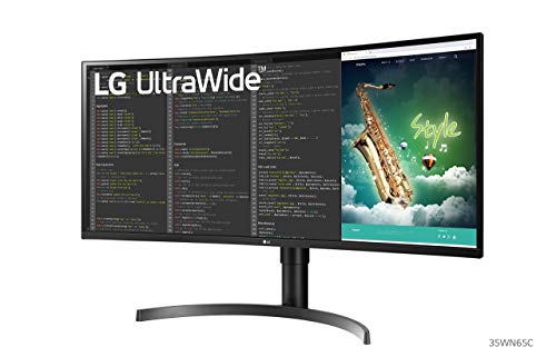 LG 35-inch Curved UltraWide QHD HDR Monitor