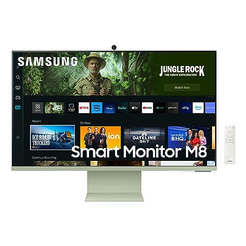 SAMSUNG 27" M80C UHD Smart Monitor with Camera