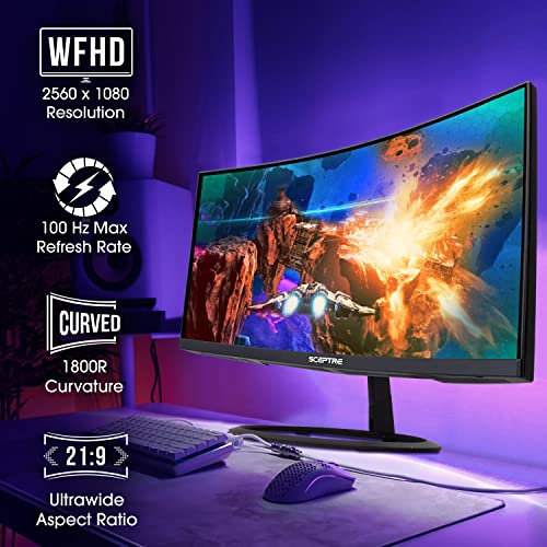 Sceptre 30" UltraWide Curved Gaming Monitor