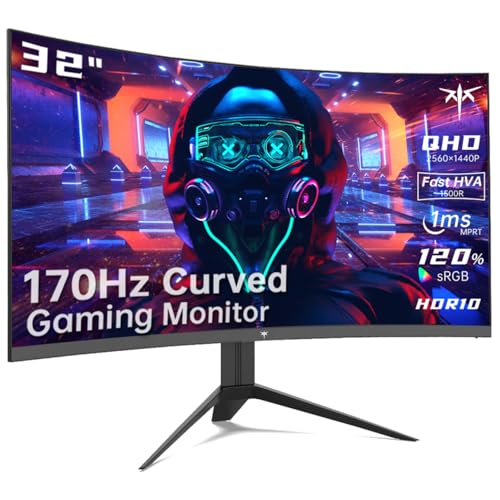 KTC 32" Curved 2K Gaming Monitor - 170Hz