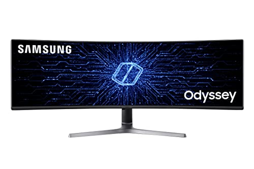 SAMSUNG 49” Odyssey Dual QHD Curved Gaming Monitor
