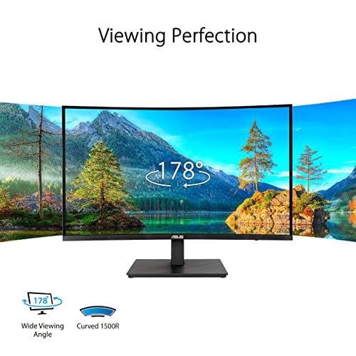 ASUS 27” Curved Full HD Monitor with Adaptive-Sync