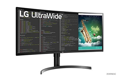 LG 35-inch Curved UltraWide QHD HDR Monitor