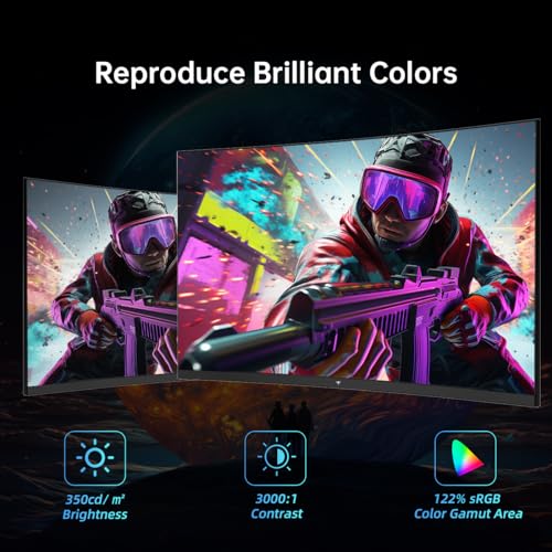 KTC 32" Curved FHD Gaming Monitor 165Hz