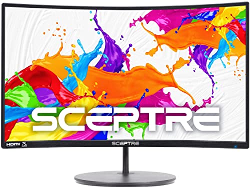 Sceptre 24" Curved 1080p Gaming Monitor, HDMI