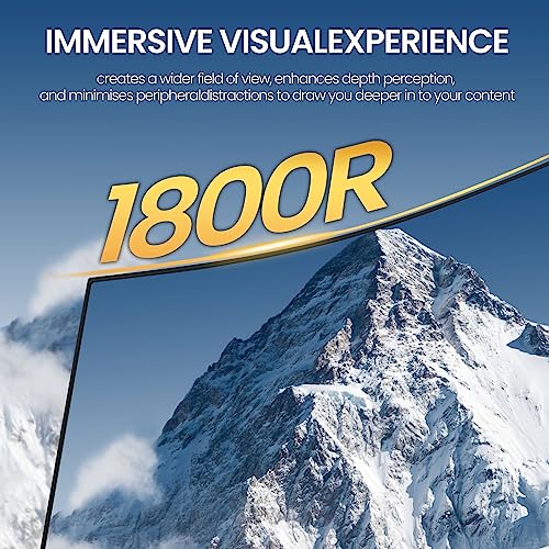 CRUA 27" Curved Full HD Gaming Monitor