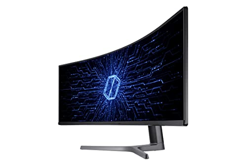 SAMSUNG 49” Odyssey Dual QHD Curved Gaming Monitor