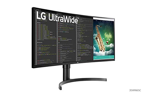 LG 35-inch Curved UltraWide QHD HDR Monitor